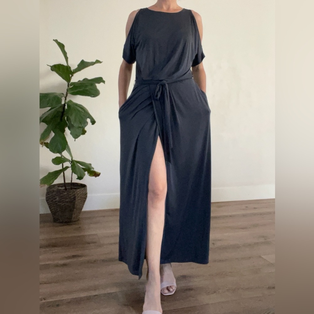 Jay Godfrey Cold Shoulder Gown Dress Size 6